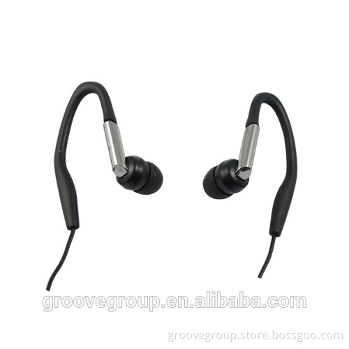 wired sports earphone earhook good quality for iphone for samsung mobile sports earhook earphone